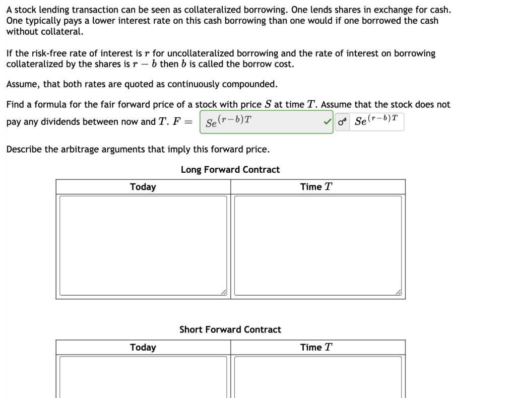 A stock lending transaction can be seen as collateralized borrowing. One lends