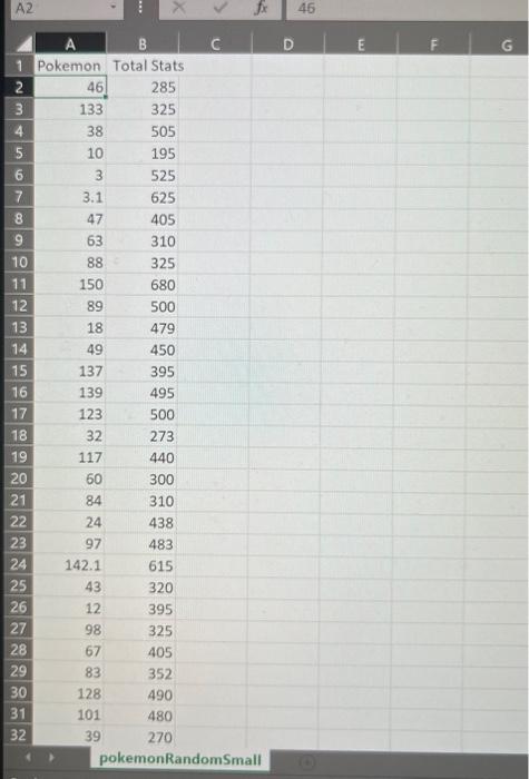 want to sort Pokemon orderly. MUST SORT IT BY USING CSV file.