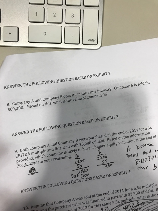  Question 8 based off exhibit 2 enter ANSWER THE FOLLOWING QUESTION