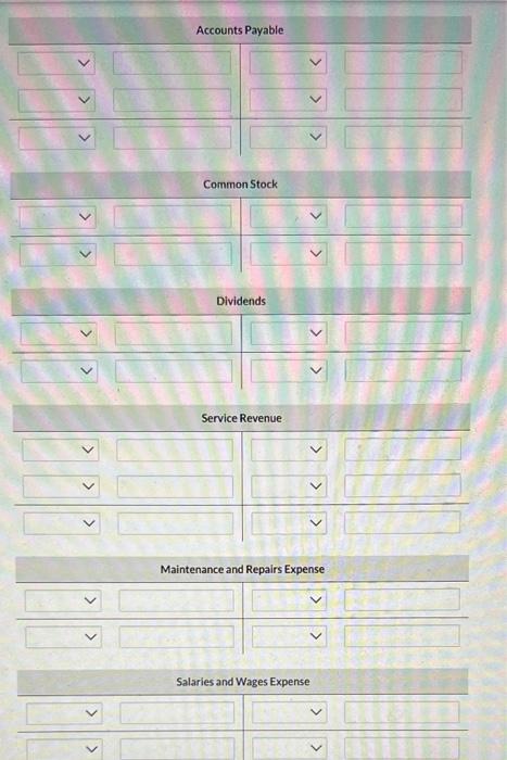 of common stock for $10,300 cash. 1. Purchased used truck for $6,880,