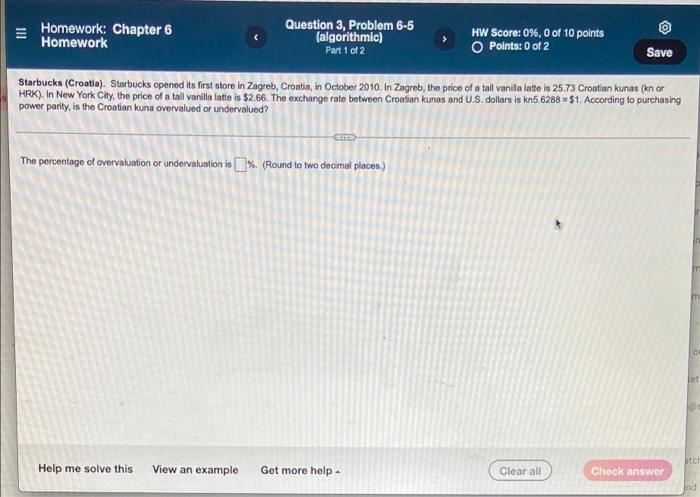  Homework: Chapter 6 Homework Question 3, Problem 6-5 (algorithmic) Part 1