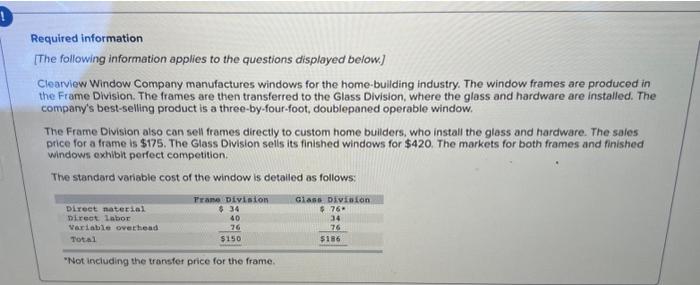  please answer questions 2C, 2D, and 2E i Required information The