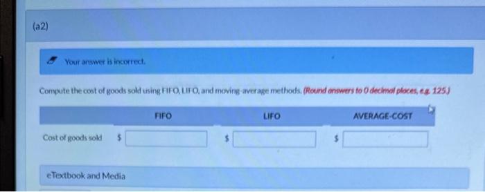E2-D2 includes the following purchases. On June 1, Cullumber sold 24 units,