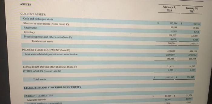 the financial statements. Locate the section on property and equipment. What depreciation