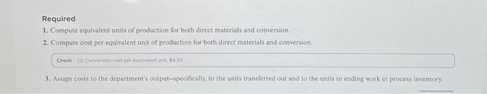 products 4 P1 Victory Company uses weighted average process costing. The company