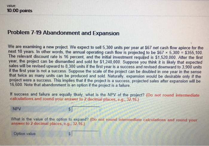 $864,000, has a six-year life, and has no salvage value. Assume that
