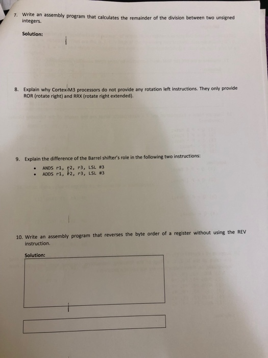  the question is like this nothing mentioned else 7. Write an