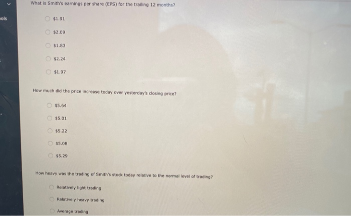 touted as a "hot" growth stock. You acquired the stock quote shown