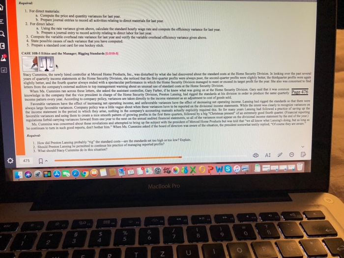 L010-1, L010-2, 1010-3, LO1O-SI Maple Products, Ltd., manufactures a super-strong hockey stick.