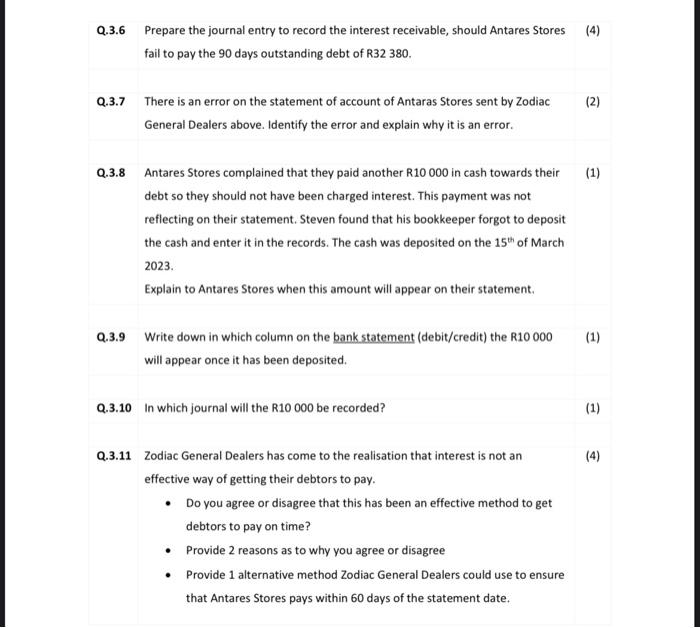 Enter the adjustment correction amount in the appropriate column in the table