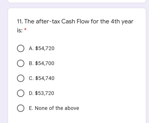 Proof Software is considering an expansion project that has a life of