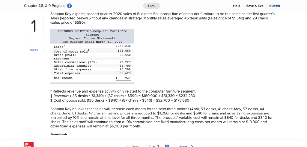Needing help with this Accounting question: Should Santana Rey implement the proposed
