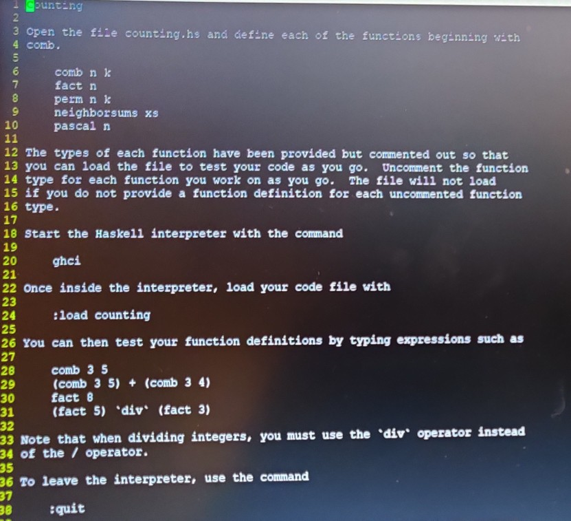  1{- Counting 2 - 3 - Provides functions for counting and