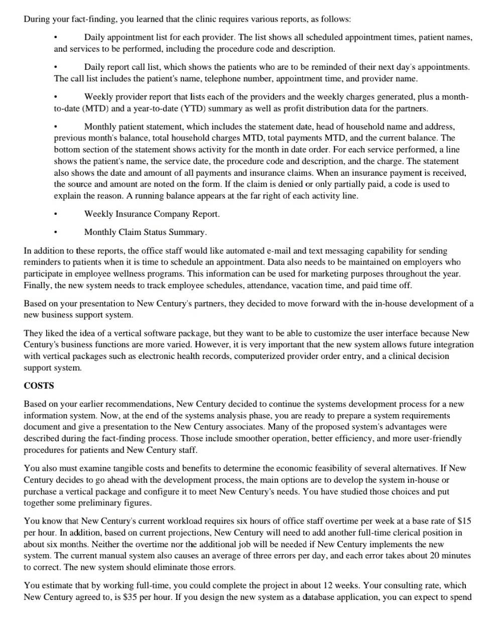 each provider. The list shows all scheduled appointment times, patient names, and