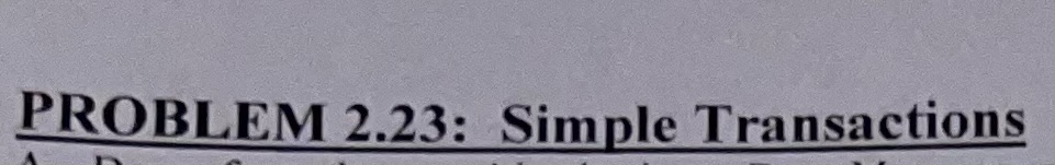 I need a expert to please First do the Simple Transactions chart.