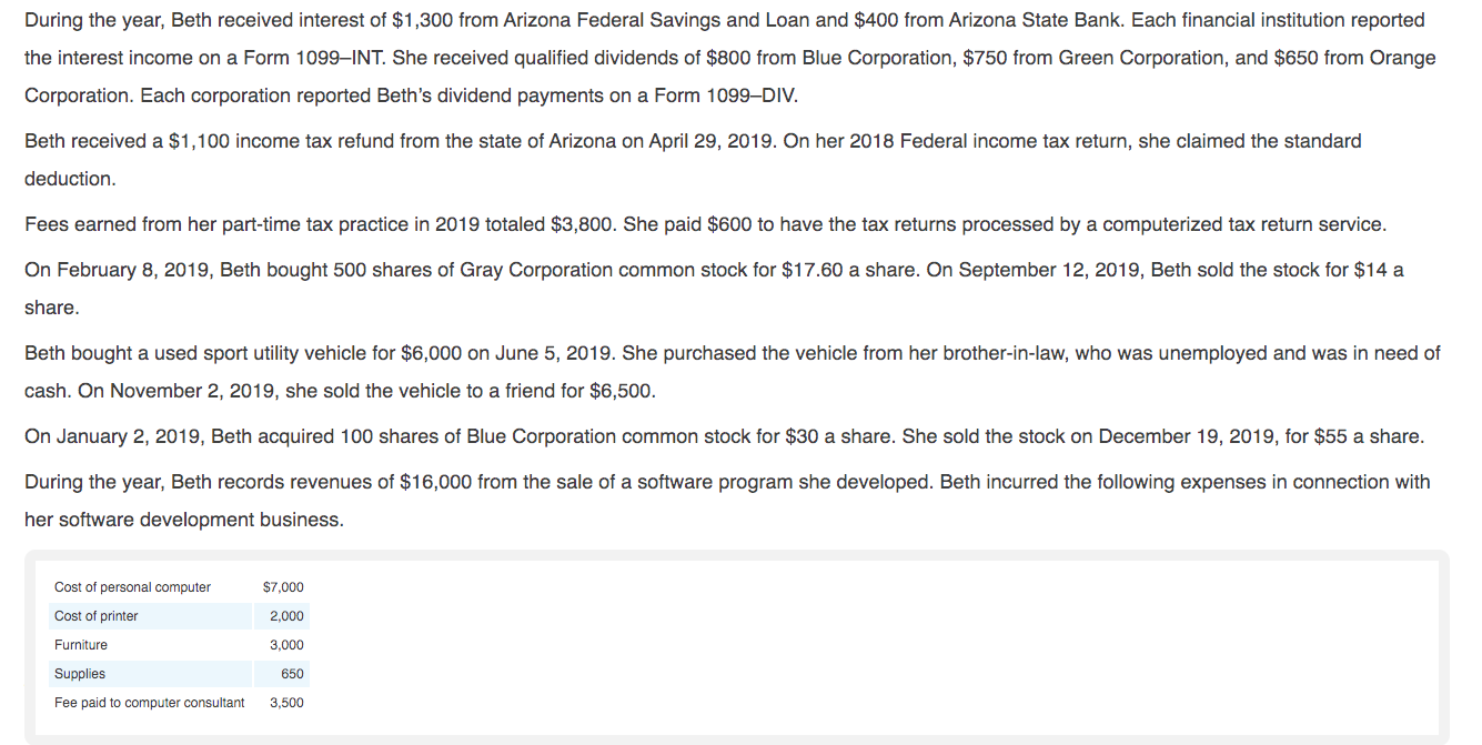 tax forms for the solution. I do not have access to any