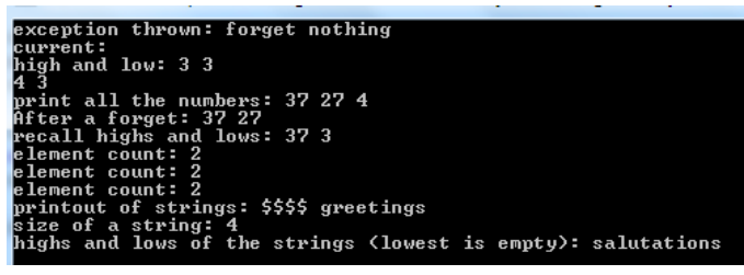 A CACHE CLASS: SHORT TERM MEMORY You will have a lot of