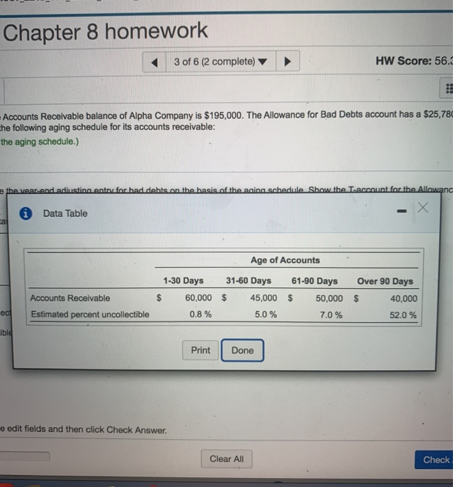 of 10 pts + 3 6 1/2 complete) E8-20 (similar to) HW