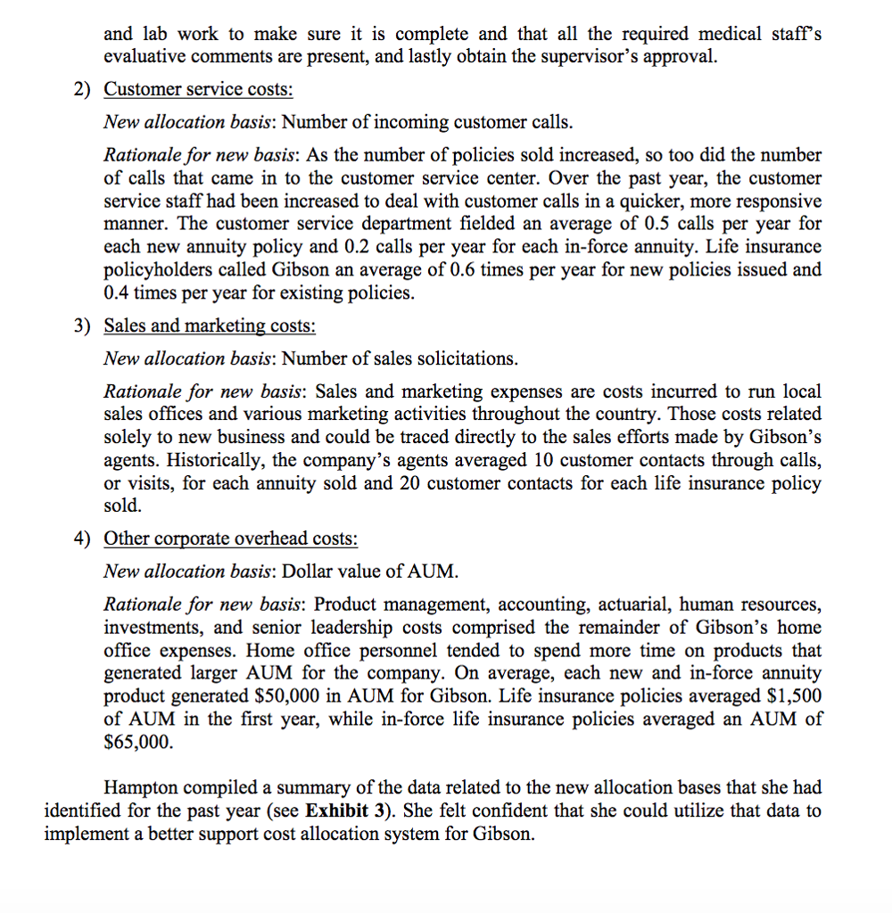 performance management system, Hampton had been asked to review the company's allocation