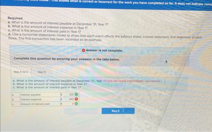 recognizing accrued interest on financial statements LO 9-1 Bill Darby started Darby