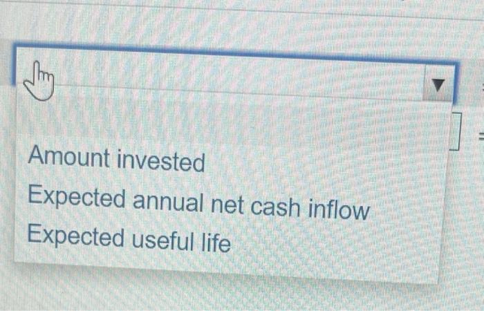 good investment. Assume Root Valley's managers developed the following estimates concerning the