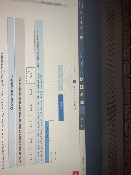 The regression output was based on the following data: Number of Color