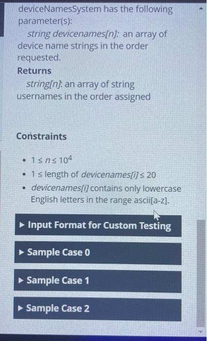 in a residential loT (Internet of Things) system. If a device name