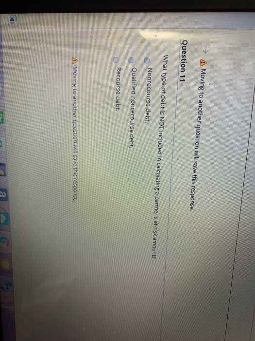  > A Moving to another question will save this response. Question