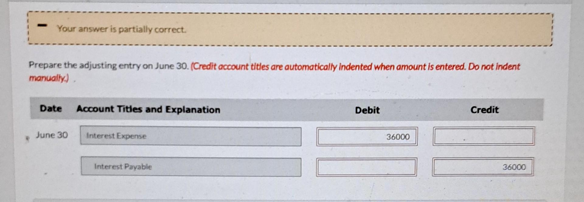 indent manually.). Prepare the entry at maturity (December 1), assuming monthly adjusting