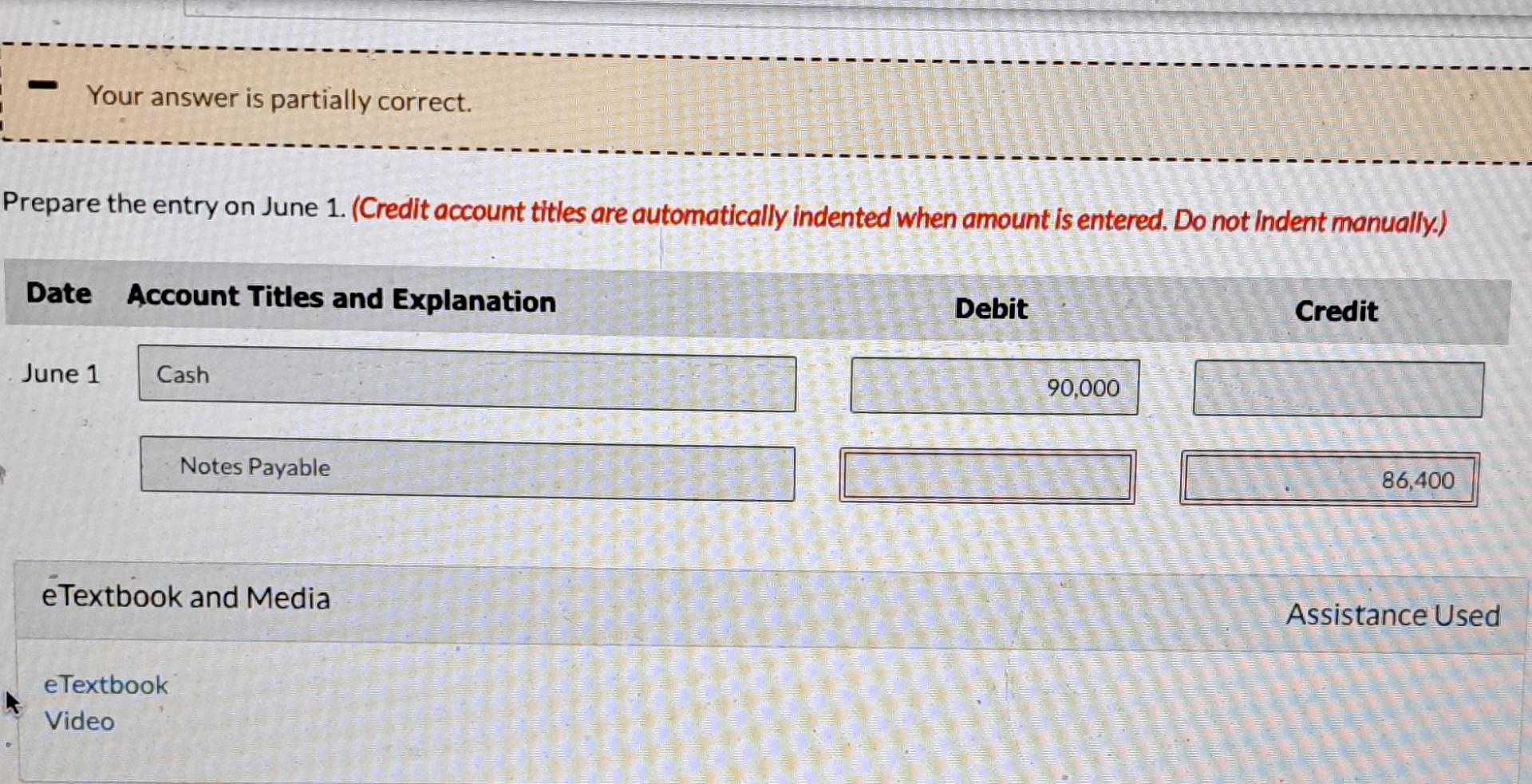 entries have been made through November 30 . (Credit account titles are