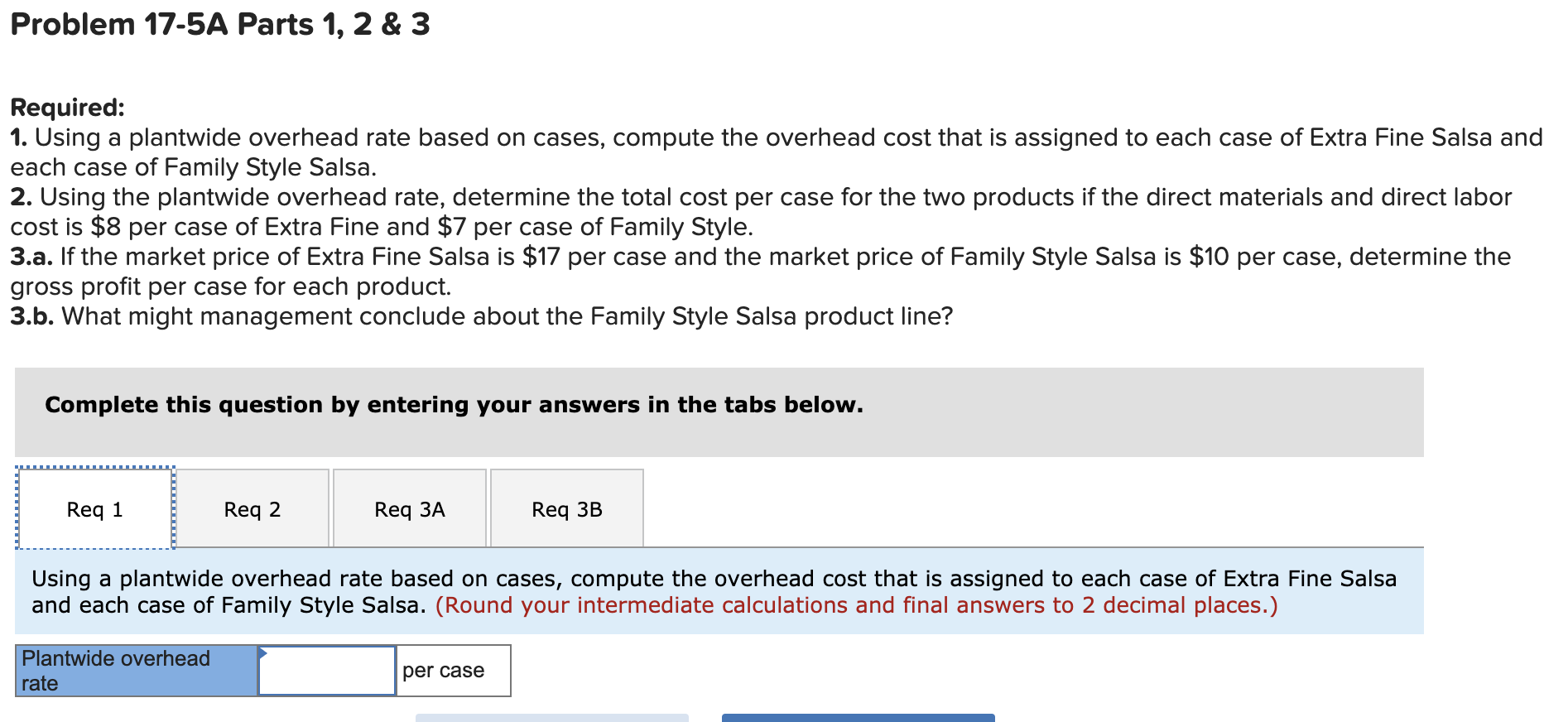 overhead rate LO A1, A2, P1, P3 (The following information applies to