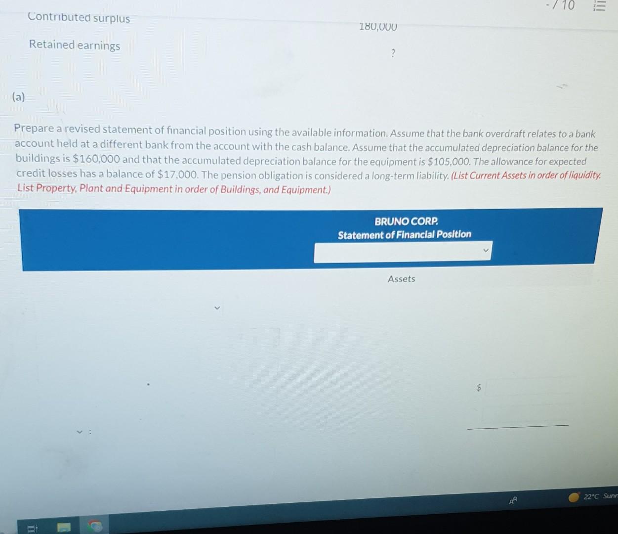 order to obtain additional funds for expansion: Buildings (net) Equipment (net) Land