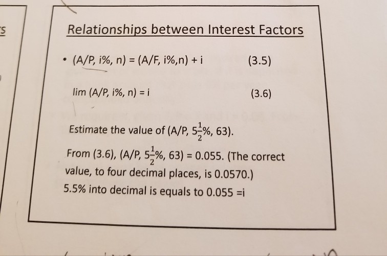  i need this question steps by steps Relationships between Interest Factors