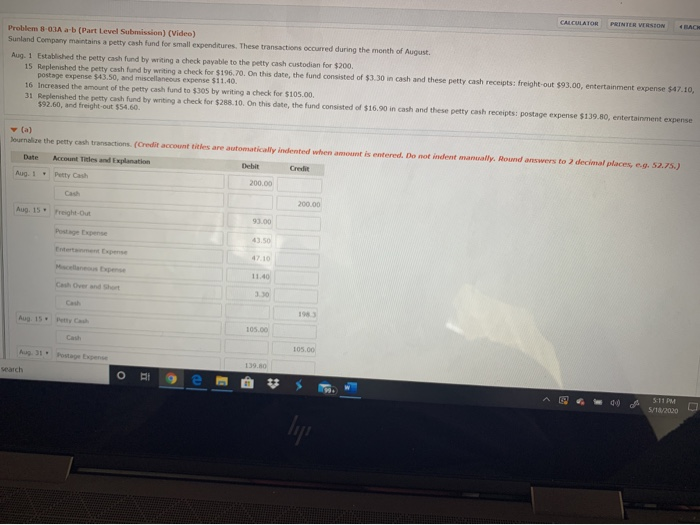  help??? i got most of it CALCULATOR PRINTER VERSION Problem -