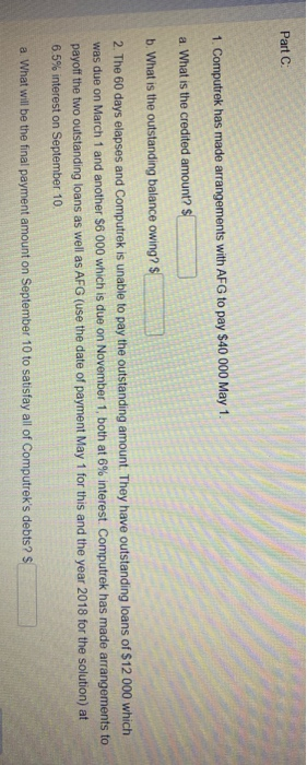 FC? $ 19,500 2. What are the TVC? $ 35 3. What