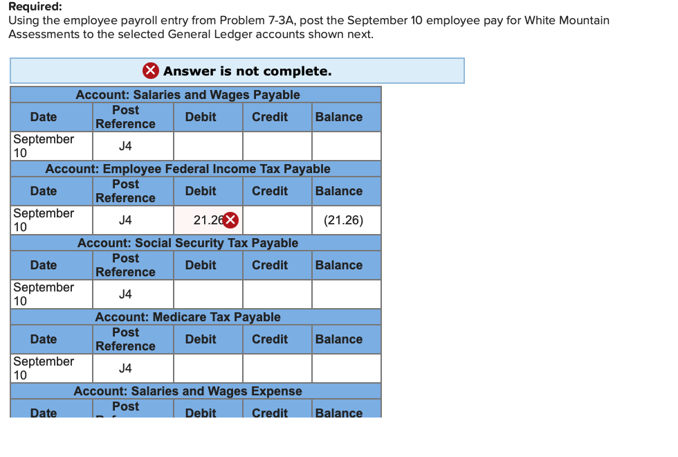 Employees are paid weekly. (If no entry is required for a transaction/event,