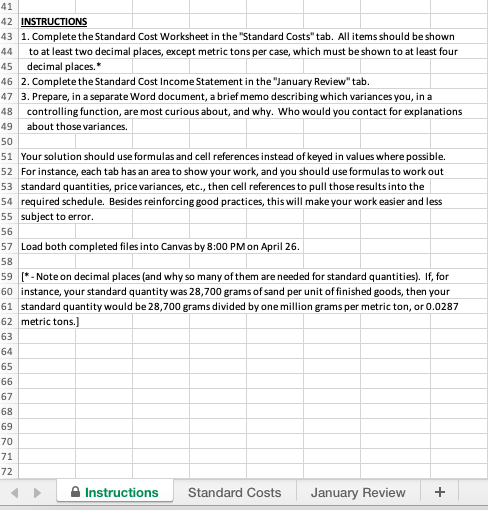 in the corporate controller's office for Sharpe Glassworks, Inc. Sharpe manufactures 12