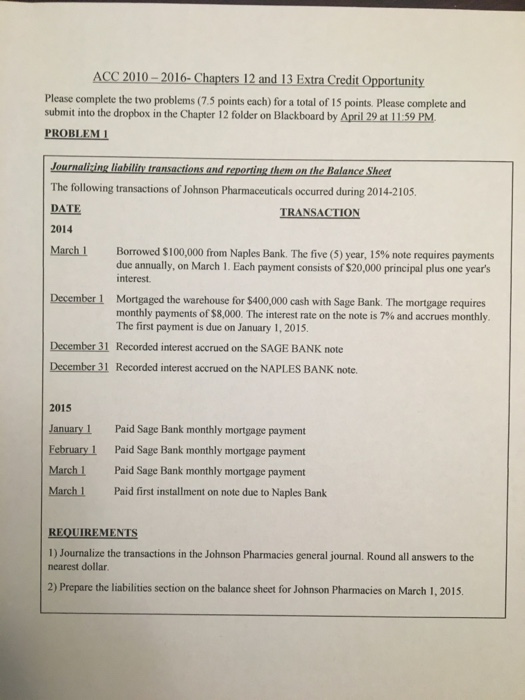This is accounting 2010 so please stick with the instructions & outlines.