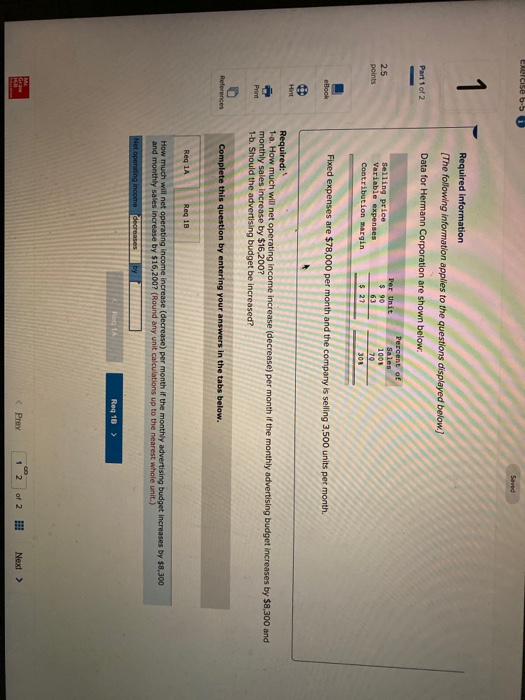  EXCISe b- b1 Saved 1 Required Information The following information applies