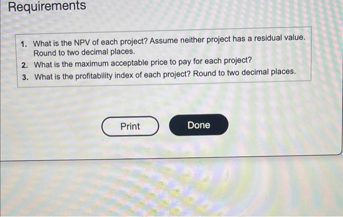 net cash inflows of $53,000. Juda Products requires an annual return of