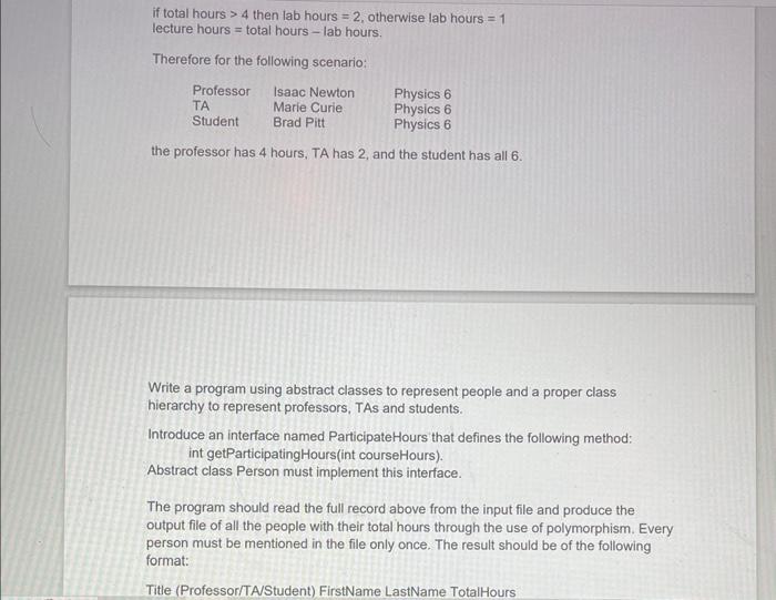 same work but all of them are using abstract classes instead also,