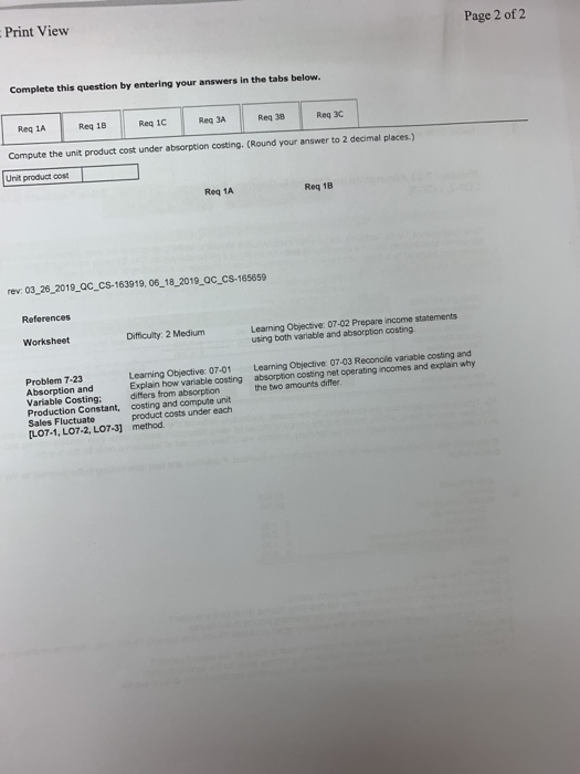 LO7-2, LO7-3] Tami Tyler opened Tami's Creations, Inc., a small manufacturing company,