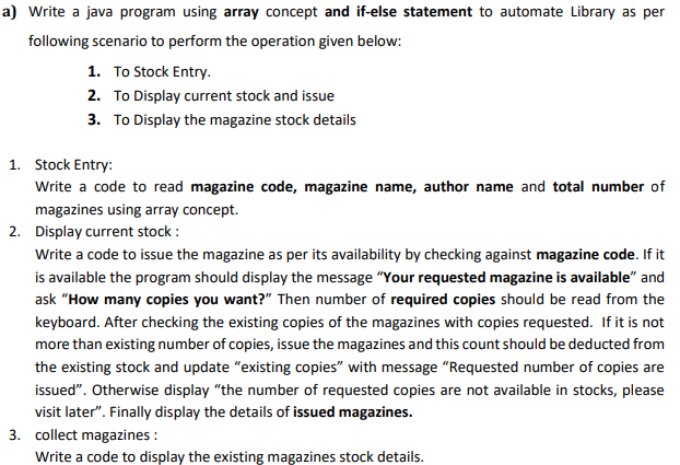 than give your detailed reflection on array used in the task?