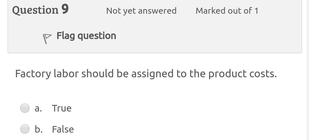  Multiple-choice question, please solve quickly Question 9 Not yet answered Marked