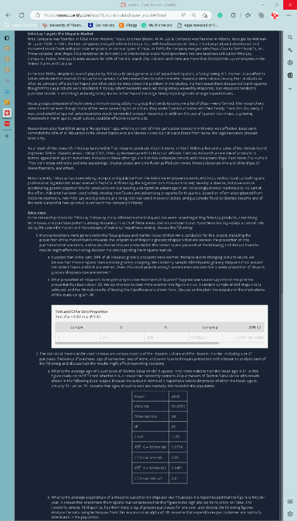 Monday] Exam Content Throughout this course, you have studied the many ways