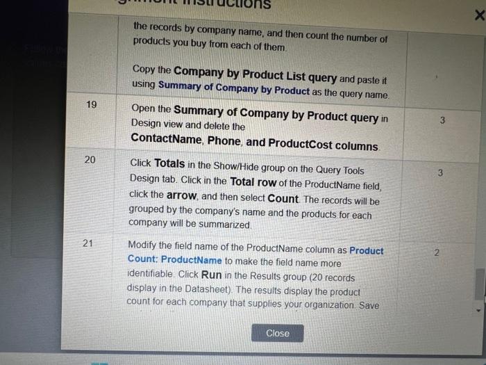 to Yes (No Duplicates), and select ProductID as the primary key Accept
