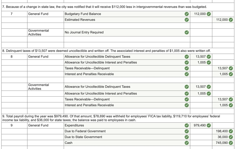 answers to those Required parts below. When you scroll down to the