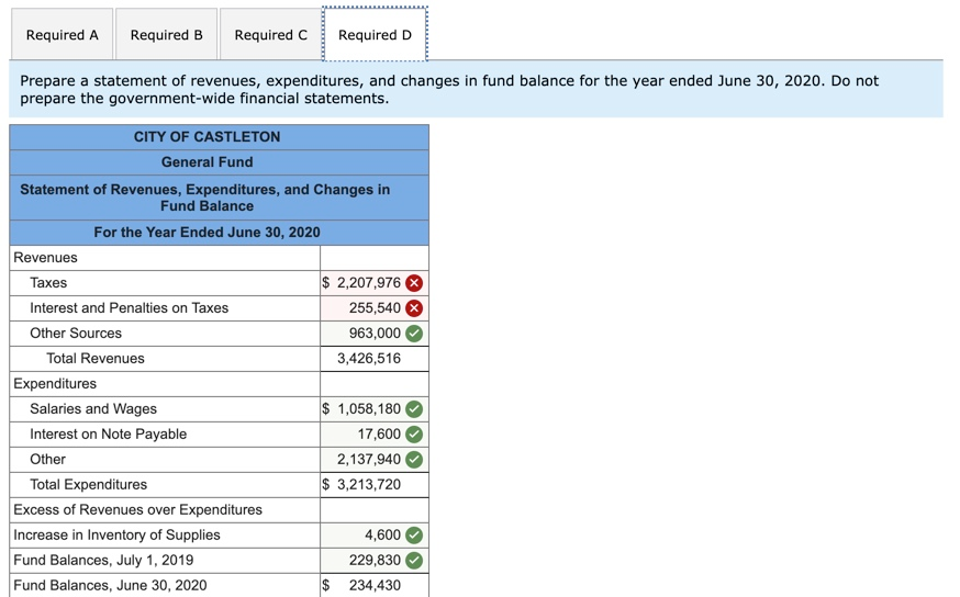 A") it should result in a sum of $3,624,440 (this sum amount