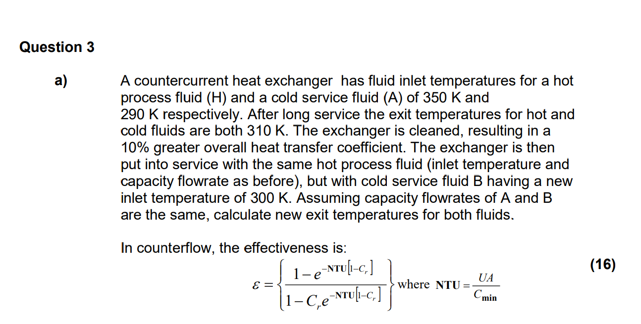  Question 3 (Marks will be awarded if only if question is