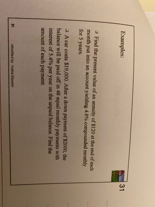 $325 made at the beginning of each month for 5 years in